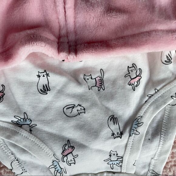 Carters 2 piece little jacket set cat jacket 9m - Picture 2 of 6